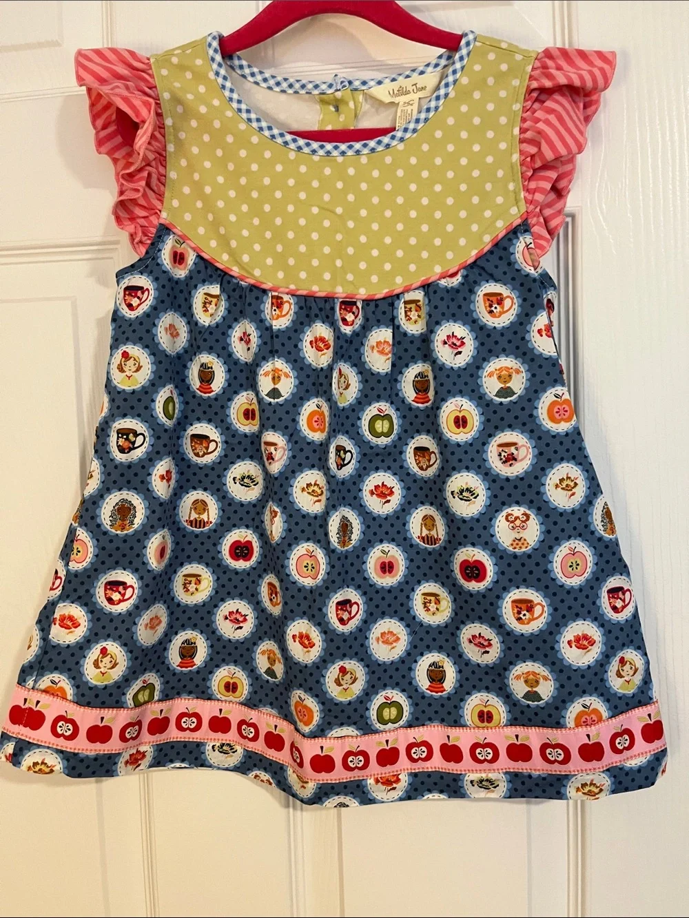 Matilda Jane Tea Time Top with Flutter Sleeves 8